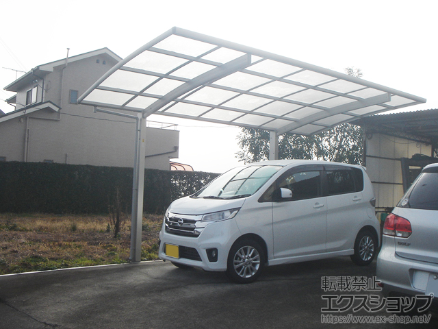 和歌山県紀の川市ののカーポート レイナポートグラン　積雪〜20cm対応 施工例