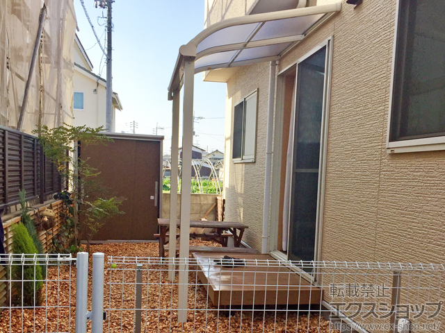 愛媛県松山市ののウッドデッキ リウッドデッキ 200 施工例