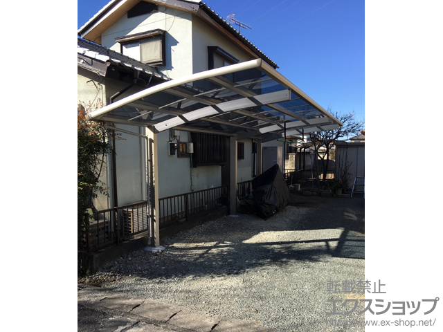 群馬県太田市ののカーポート レイナポートグラン 延長　積雪〜20cm対応 施工例