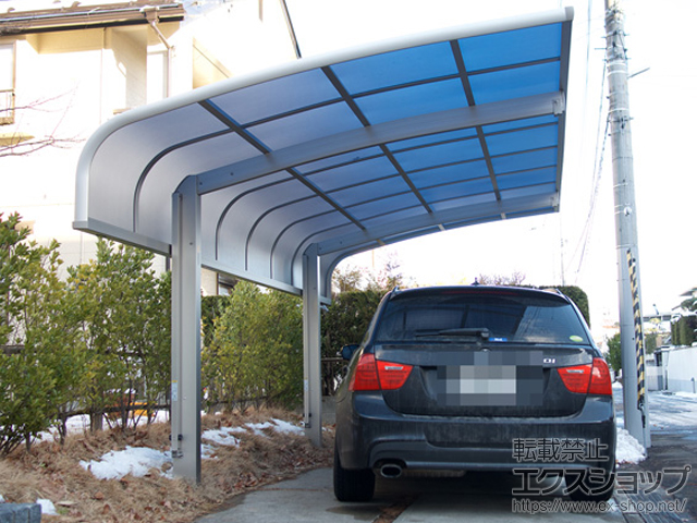 宮城県仙台市ののカーポート レイナキャップポートグラン　積雪〜20cm対応 施工例