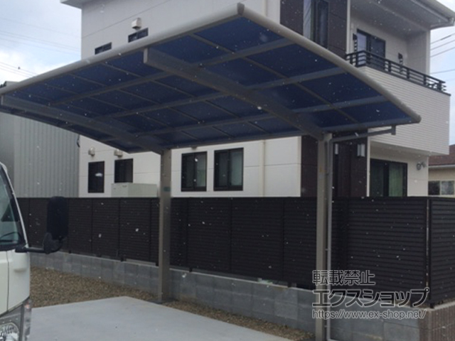 大分県大分市ののカーポート レイナポートグラン　積雪〜20cm対応 施工例