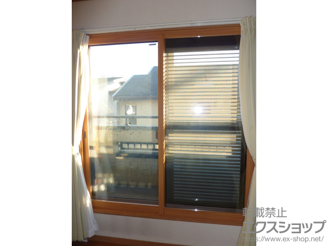 東京都三鷹市のの二重窓（内窓） インプラス ダストバリア仕様 引違い窓 2枚建 施工例