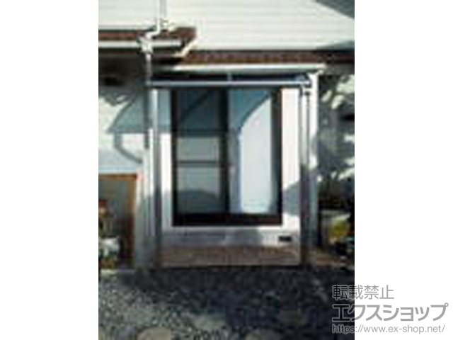 岐阜県岐阜市ののテラス屋根 ヴェクターテラス R型 テラスタイプ 単体 積雪〜20cm対応 施工例