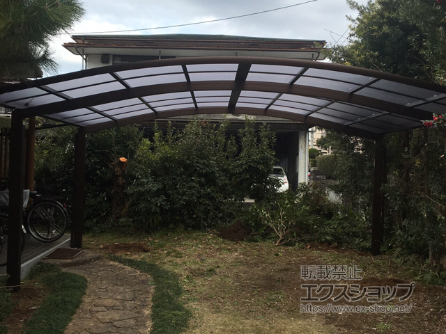 熊本県熊本市ののカーポート レイナツインポートグラン　積雪〜20cm対応 施工例