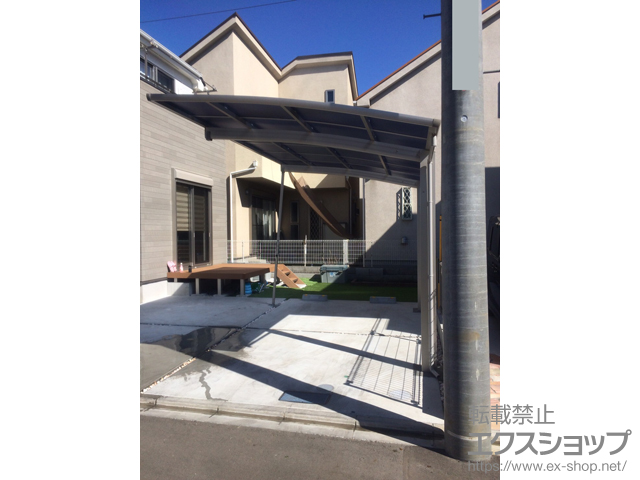 東京都日野市のの立水栓・ガーデンシンク プレシオスポート 積雪〜20cm対応 施工例