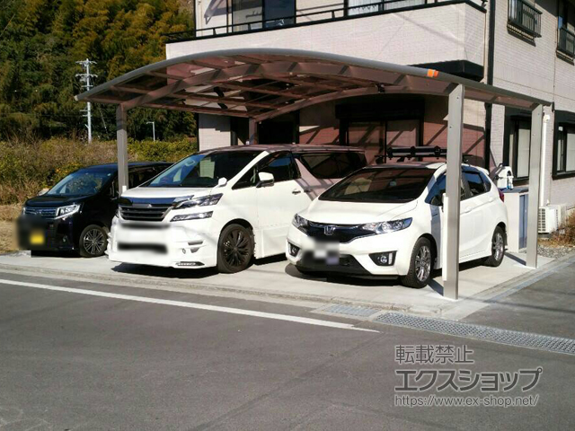 静岡県静岡市ののカーポート レイナツインポートグラン　積雪〜20cm対応 施工例