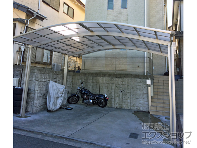 神奈川県横浜市ののカーポート レイナツインポートグラン　積雪〜20cm対応 施工例