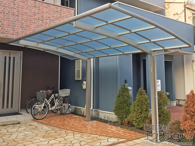 大阪府大阪市ののカーポート レイナポートグラン　積雪〜20cm対応 施工例