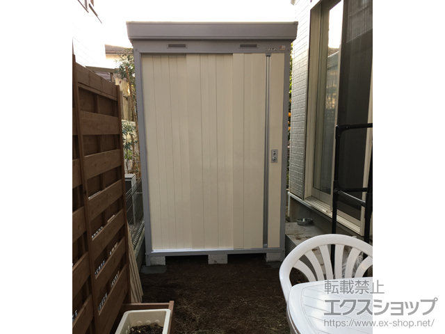 千葉県流山市のの物置・屋外倉庫 ネクスタ 一般型( NXN-25CS-FW) 施工例