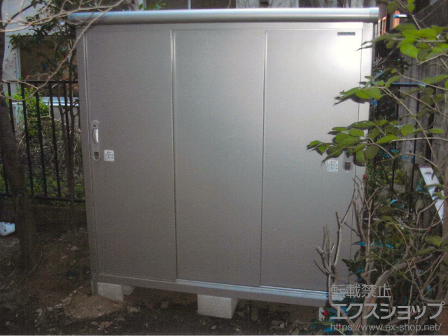 東京都中野区のの物置・屋外倉庫 エスモ 一般型（ESE-1509E-SS） 施工例