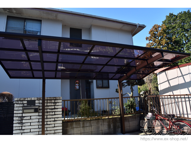 茨城県つくば市ののカーポート レイナポートグラン　積雪〜20cm対応 施工例