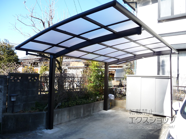 埼玉県熊谷市ののカーポート レイナポートグラン　積雪〜20cm対応 施工例