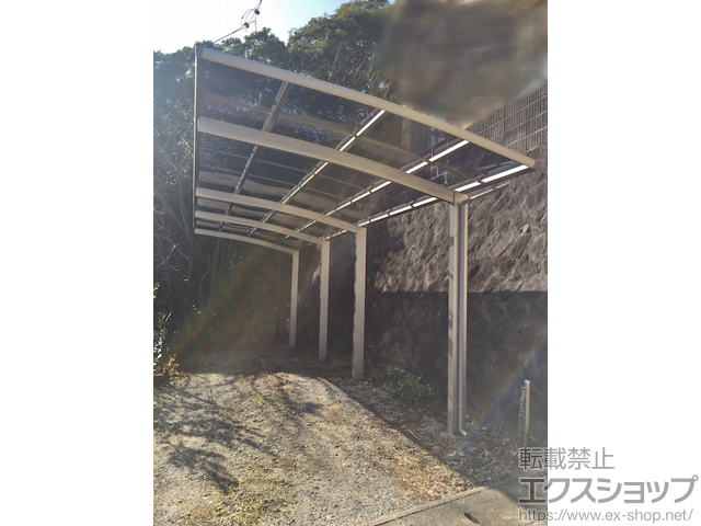 福岡県福岡市ののカーポート レイナポートグラン 縦連棟　積雪〜20cm対応 施工例