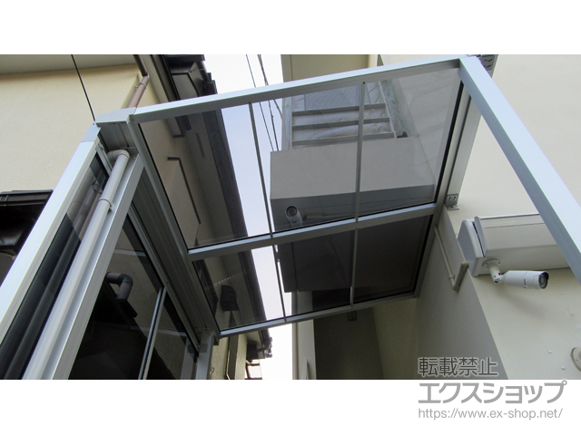 東京都品川区ののテラス屋根 スピーネ F型 テラスタイプ 単体 積雪〜20cm対応 施工例