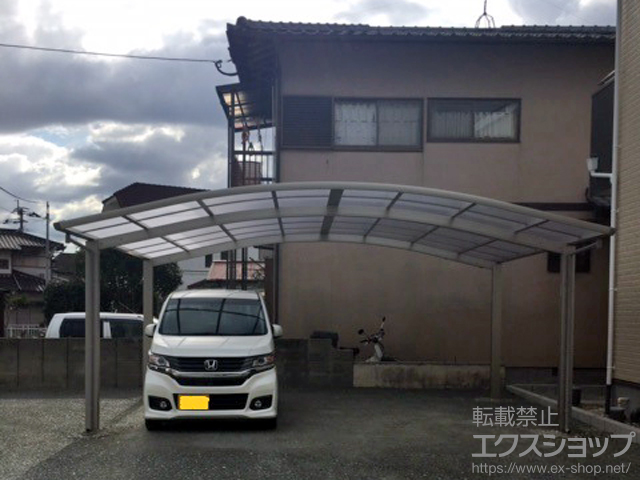 福岡県糟屋郡宇美町ののカーポート レイナツインポートグラン　積雪〜20cm対応 施工例