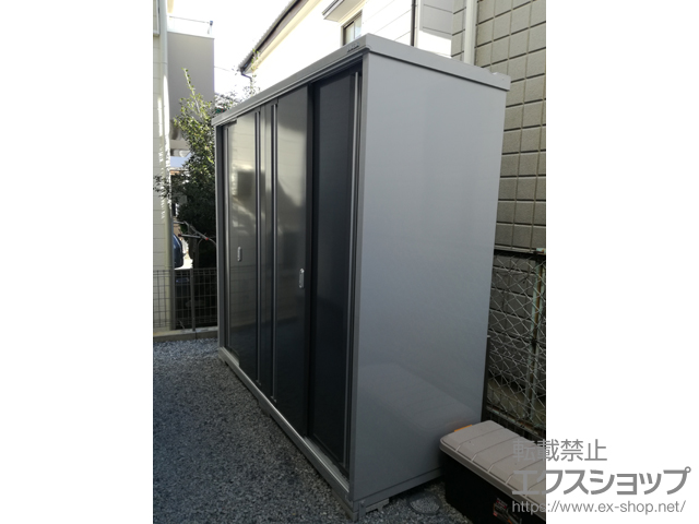千葉県市川市のの物置・屋外倉庫 シンプリー 一般型 (MJX-217EP-PG) 施工例