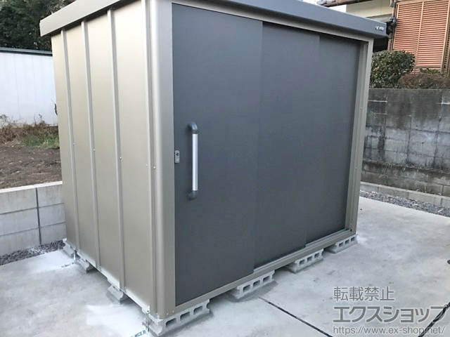 宮崎県宮崎市のの物置・屋外倉庫 エスケーエイト SK8-100 一般型 2200×1600×1940 SK8-100 施工例