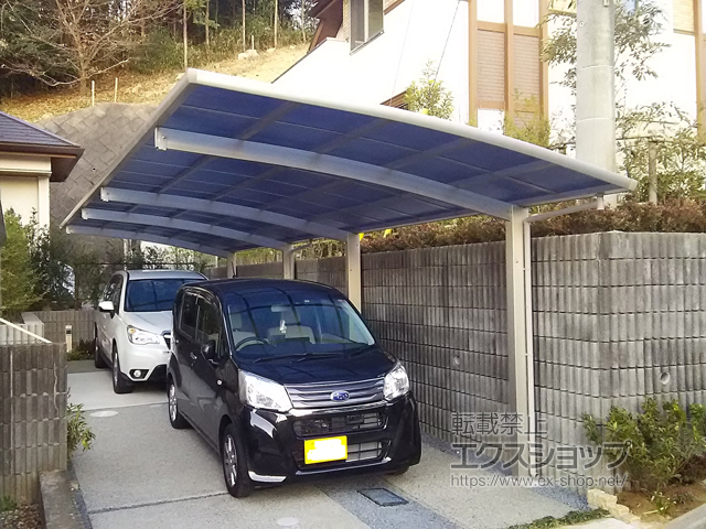 千葉県市原市のの物置・屋外倉庫 エルモ 一般型 2570×1170×2121 LMD-2511-SM 施工例