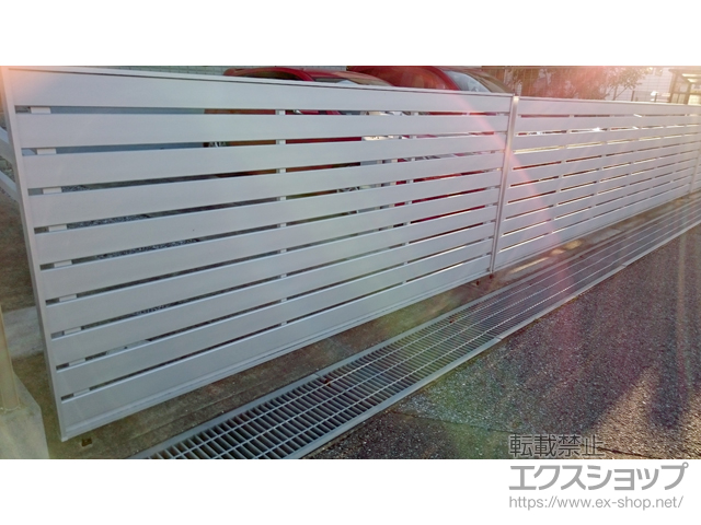 千葉県市原市ののカーゲート 【特注】オーバードアS5型 手動式 施工例