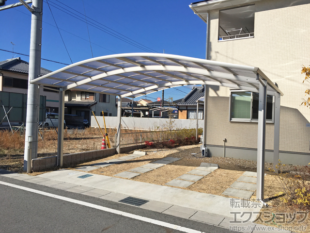 滋賀県草津市ののカーポート レイナツインポートグラン　積雪〜20cm対応 施工例