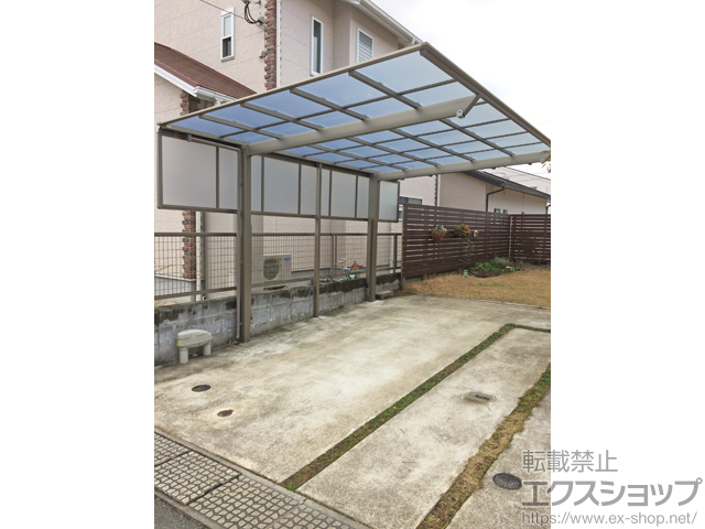 福岡県大野城市ののカーポート ソリッドポート 積雪〜20cm対応 施工例