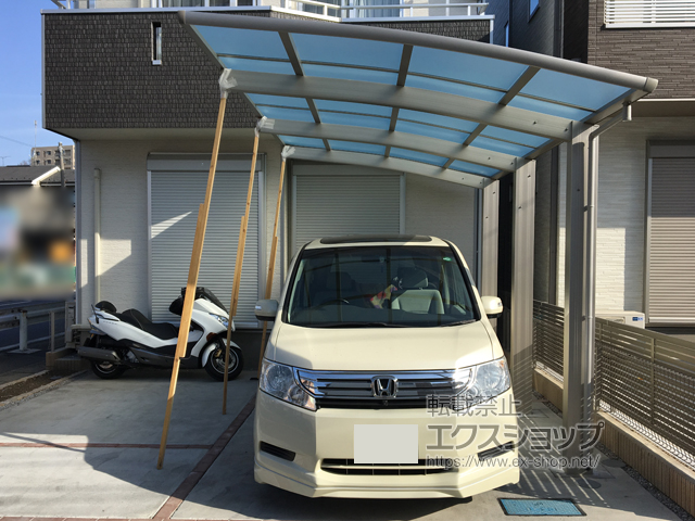 埼玉県新座市ののカーポート レイナポートグラン50　積雪〜50cm対応 施工例