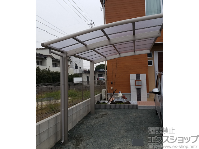 熊本県熊本市ののカーポート レイナポートグラン　積雪〜20cm対応 施工例