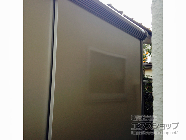 東京都三鷹市のの物置・屋外倉庫 ナイソーシスター 一般型 1800×700×1920 KMX-187E 施工例