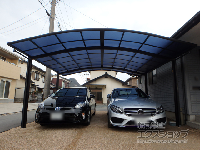 山口県防府市ののカーポート レイナツインポートグラン　積雪〜20cm対応 施工例