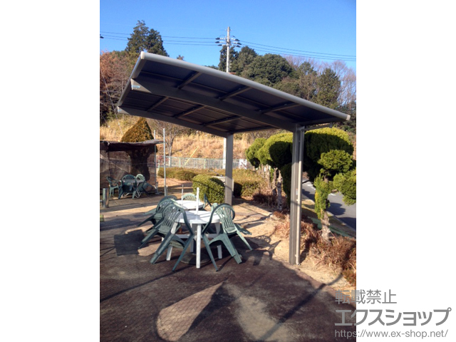 大阪府高槻市ののカーポート ネスカR (ラウンドスタイル) 積雪〜20cm対応 施工例