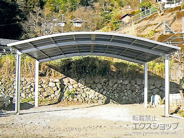 高知県高岡郡佐川町ののカーポート レイナツインポートグラン　積雪〜20cm対応 施工例