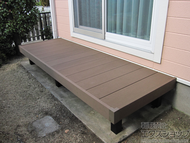 神奈川県横浜市ののウッドデッキ リウッドデッキ 200 施工例