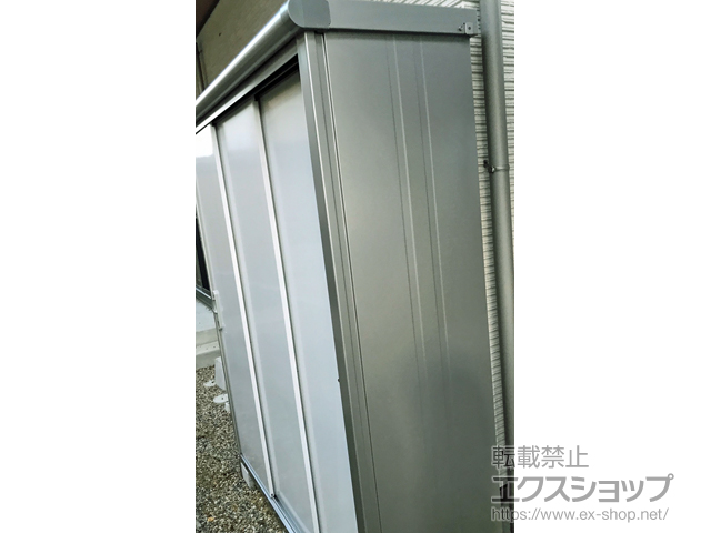 愛知県瀬戸市のの物置・屋外倉庫 エスモ 一般型 1650×520×1959 ESE-1605A-PW 施工例