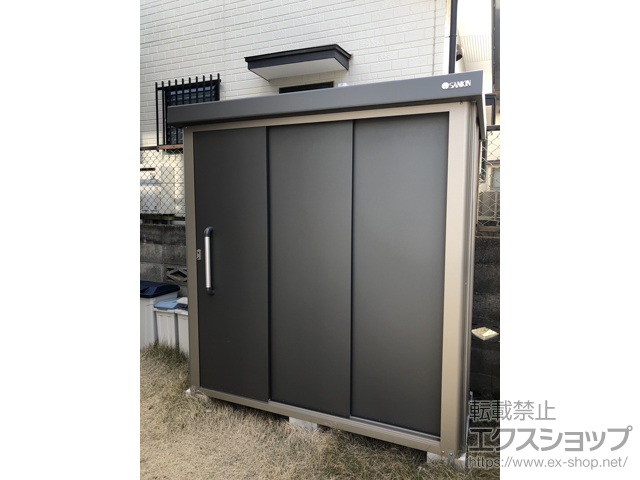 福岡県福岡市のの物置・屋外倉庫 エスケーエイト SK8-50 一般型 1800×800×1940 SK8-50 施工例