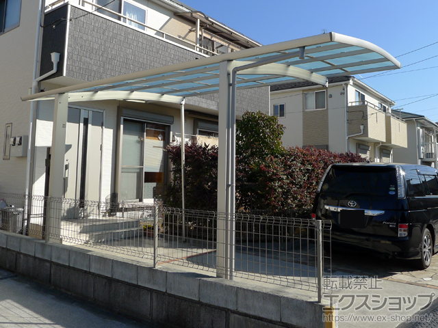 東京都町田市ののカーポート レイナポートグラン　積雪〜20cm対応 施工例