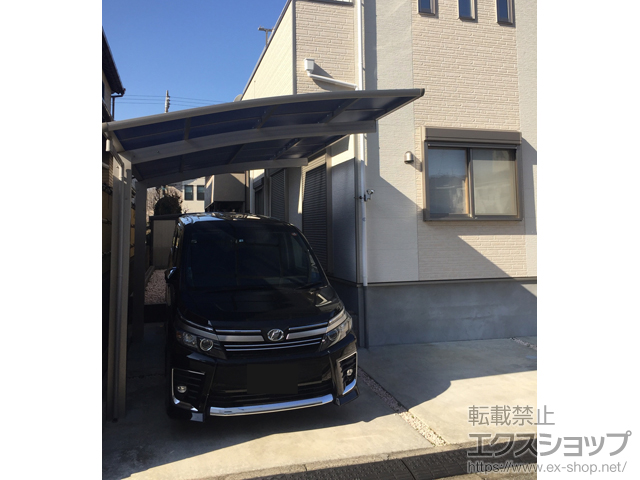 千葉県八千代市ののカーポート プレシオスポート 積雪〜20cm対応 施工例