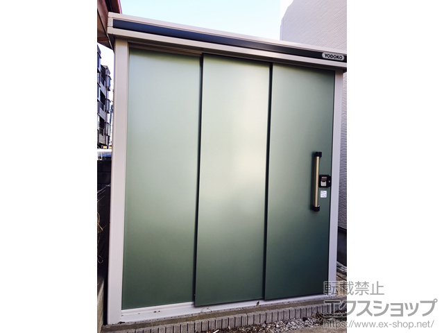 埼玉県さいたま市のの物置・屋外倉庫 エルモ 一般型 1870×2920×2116 LMD-1829-EG 施工例