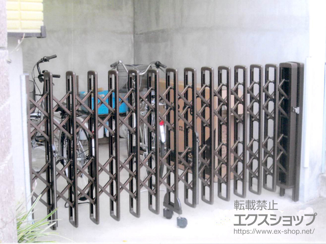 千葉県八千代市ののカーポート レイオス2型 ノンレール 片開き 26S 施工例