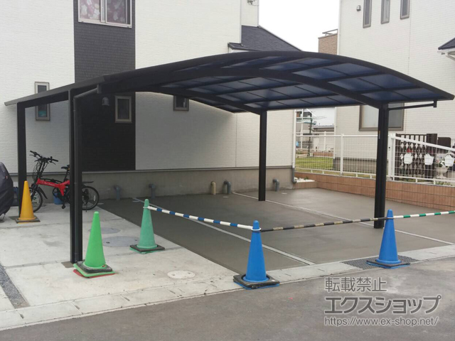 群馬県伊勢崎市ののカーポート レイナツインポートグラン　積雪〜20cm対応 施工例