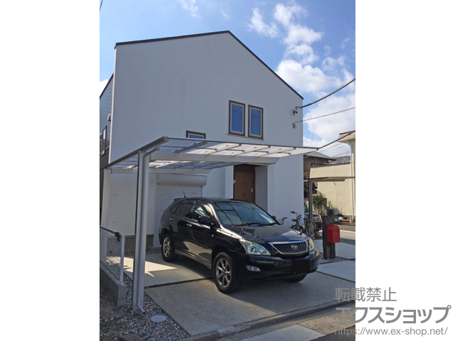 愛知県名古屋市ののカーポート ソリッドポート 積雪〜20cm対応 施工例