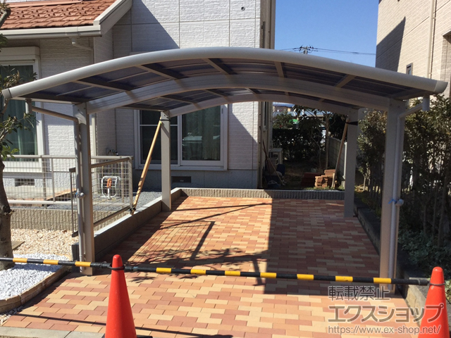 茨城県つくばみらい市ののカーポート レイナワンポートグラン　積雪〜20cm対応 施工例