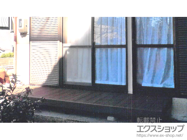 大阪府東大阪市ののウッドデッキ マージウッドデッキ 施工例