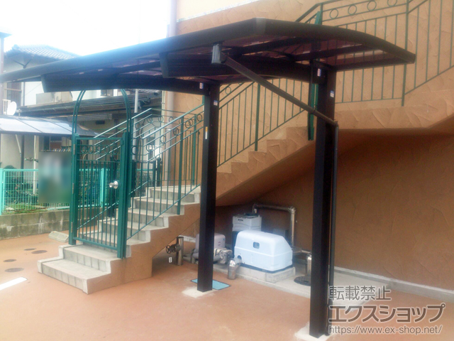 福岡県福岡市ののサイクルポート・駐輪場 レイナポートREグランミニ 積雪〜20cm対応 施工例