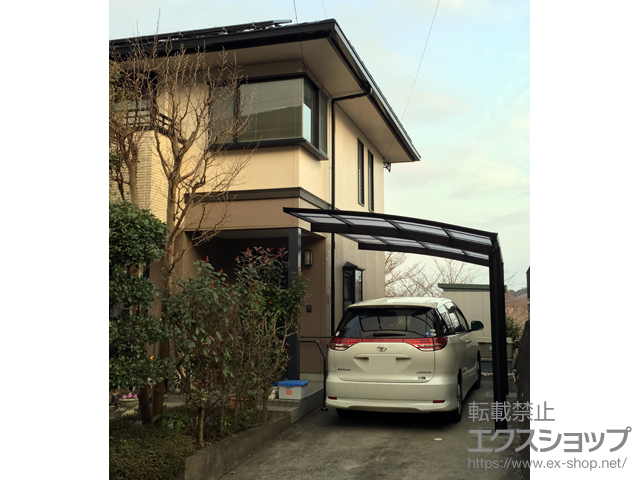静岡県三島市ののカーポート プレシオスポート 積雪〜20cm対応 施工例