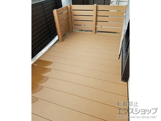 千葉県千葉市のYKKAPのウッドデッキ リウッドデッキ 200 施工例