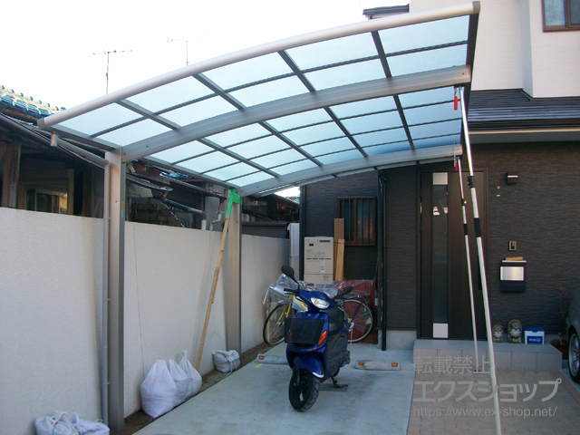 京都府京都市ののカーポート レイナポートグラン　積雪〜20cm対応 施工例