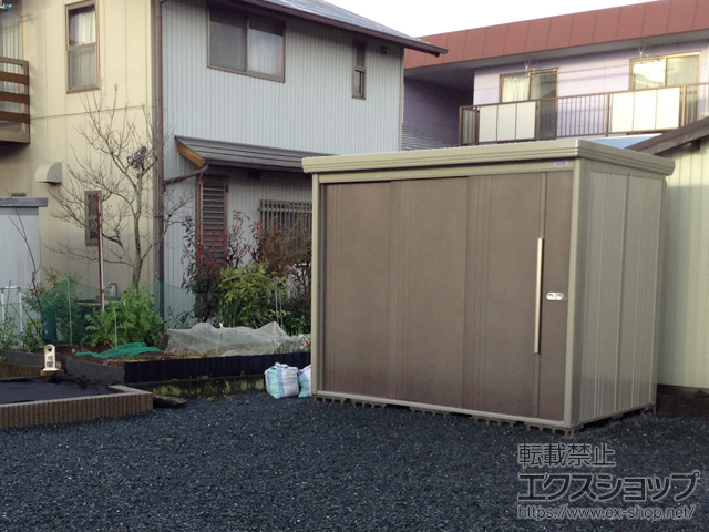 静岡県焼津市のの物置・屋外倉庫 Mr.ストックマンダンディ 一般型 結露減少型（ND-Z2515-B） 施工例