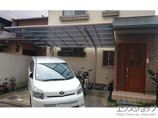 京都府京都市ののカーポート レイナポートグラン　積雪〜20cm対応 施工例