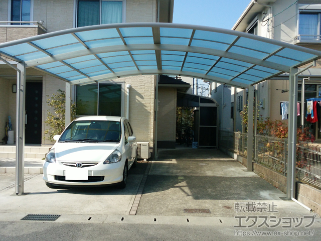 大分県大分市ののカーポート レイナツインポートグラン　積雪〜20cm対応 施工例