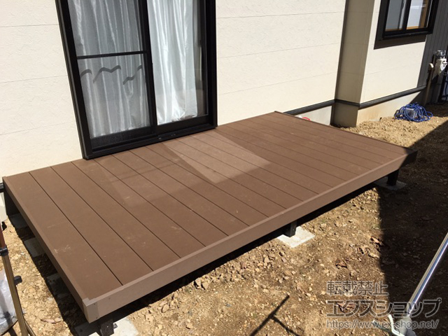 京都府京都市ののウッドデッキ マージウッドデッキ 施工例